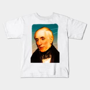 English poet William Wordsworth illustration Kids T-Shirt